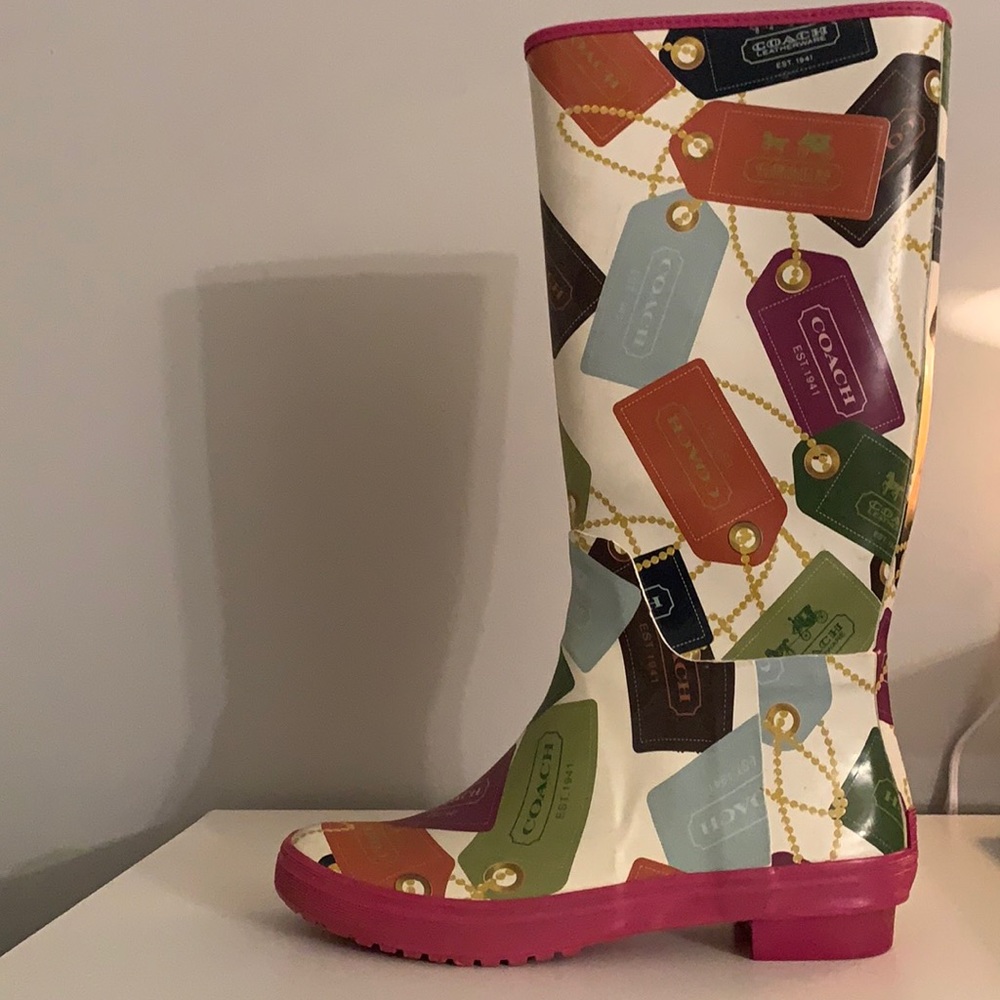 Coach Rainboots